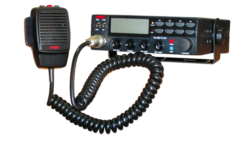 Radio CB z mikrofonem